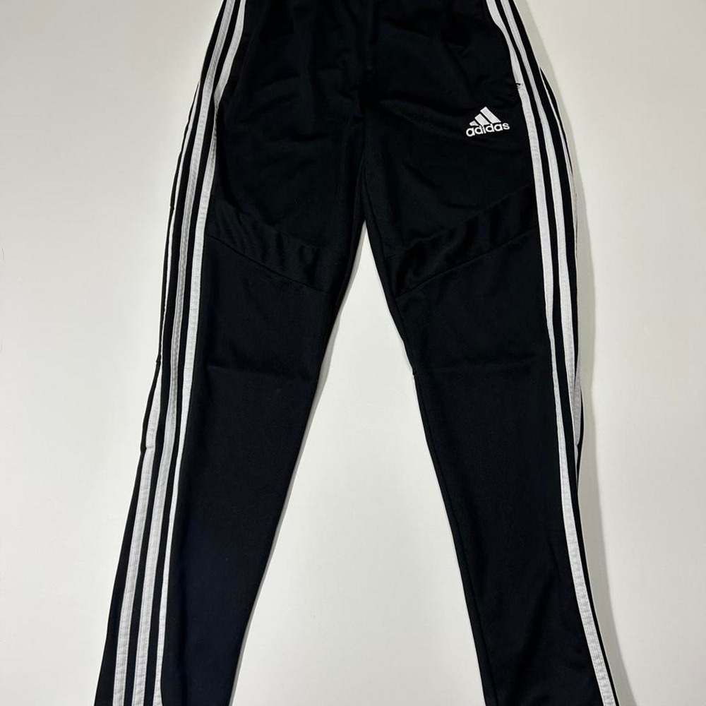 Adidas Climacool Black 3 Stripe Track Pants Size L